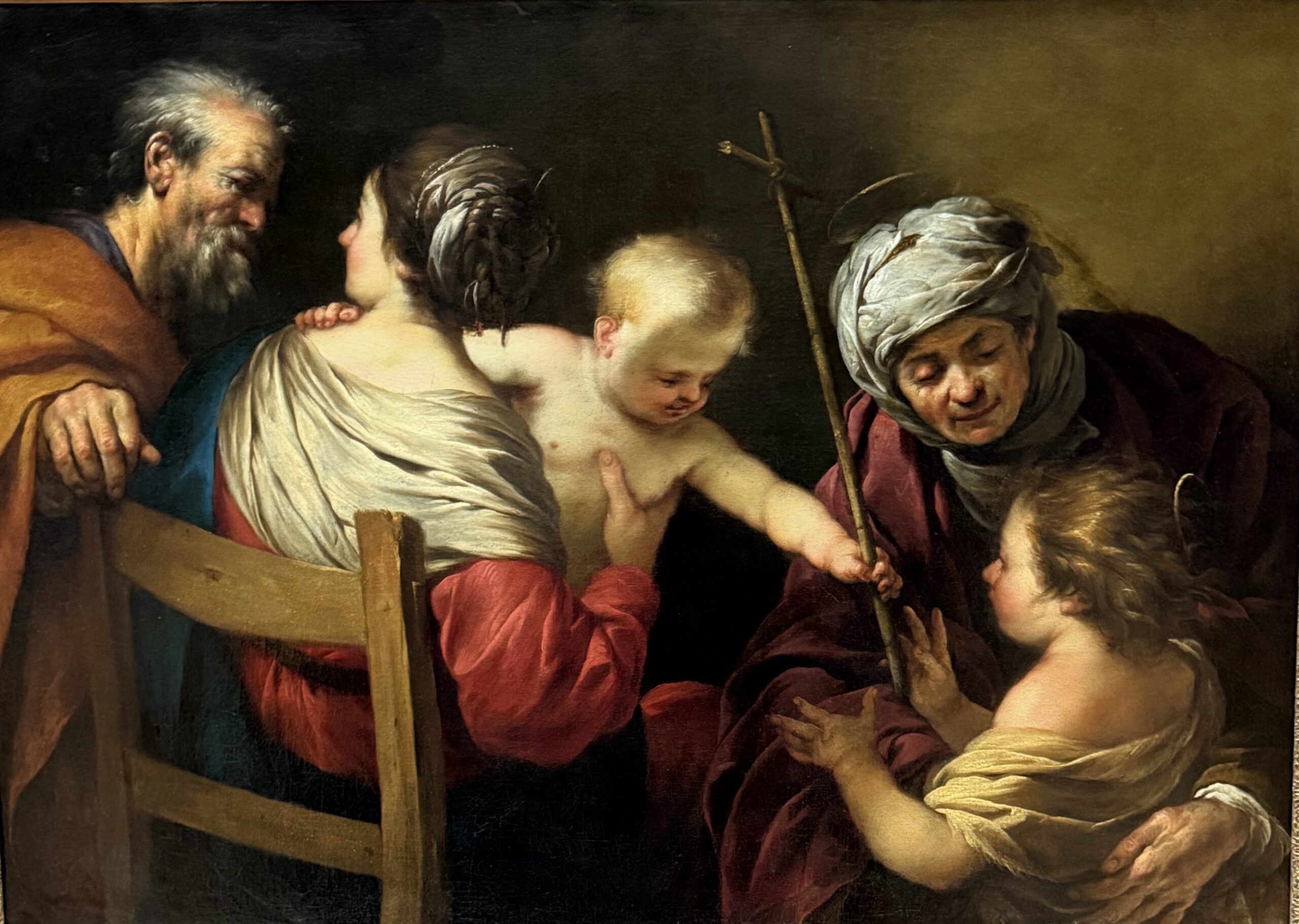 The Holy Family with St. Elizabeth
