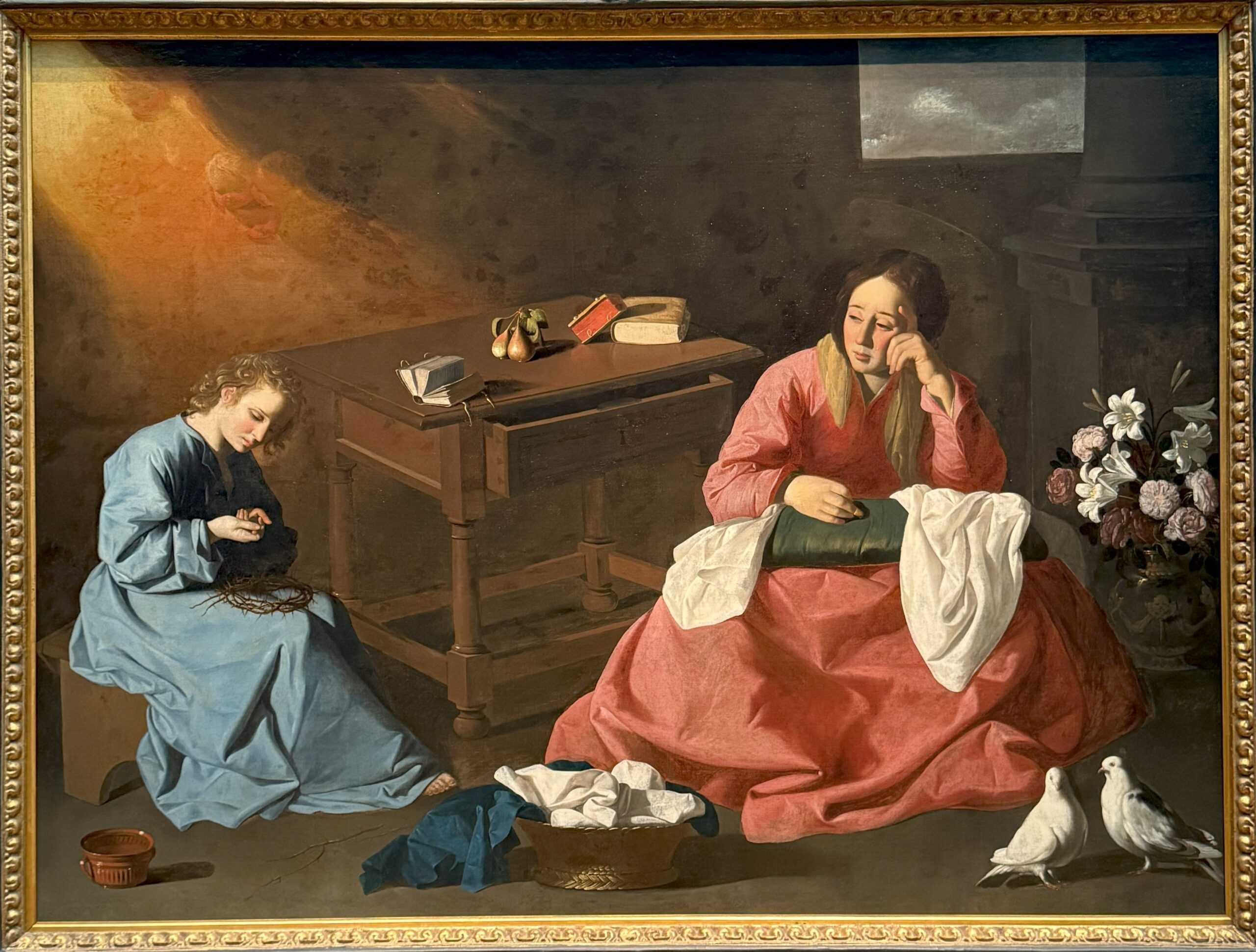 Christ and the Virgin in the House at Nazareth