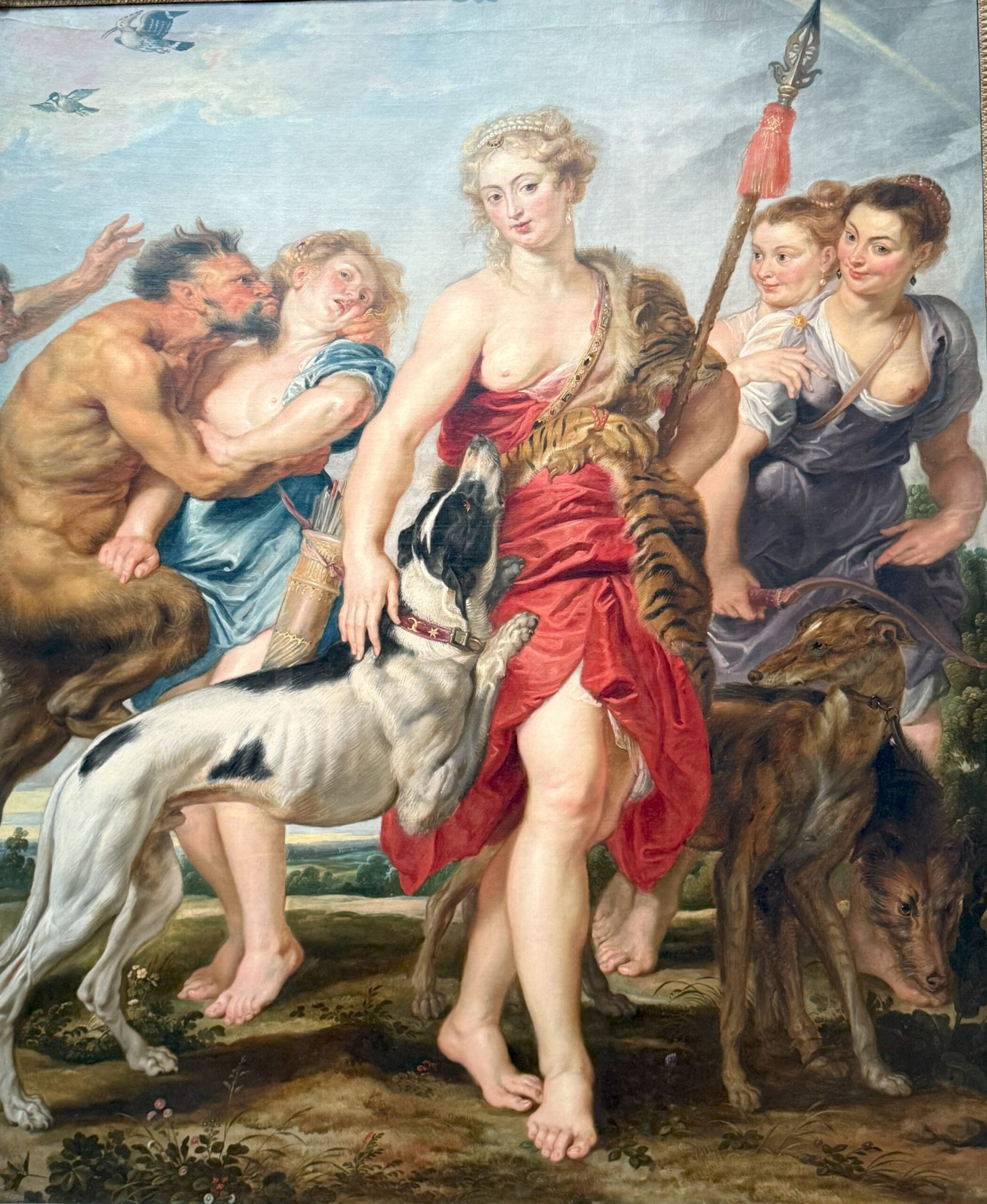 Diana and Her Nymphs Departing for the Hunt