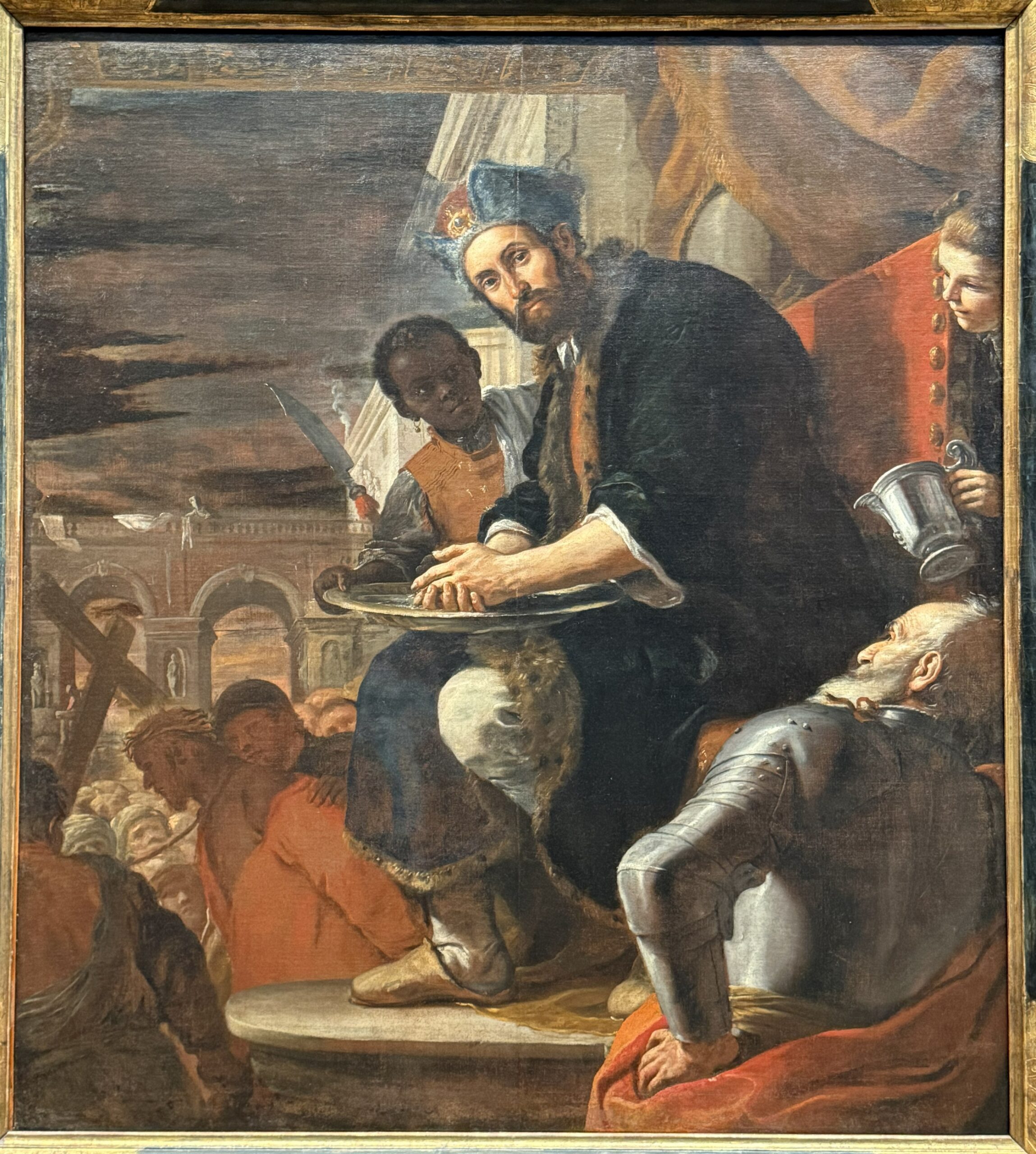 Pilot Washing his Hands