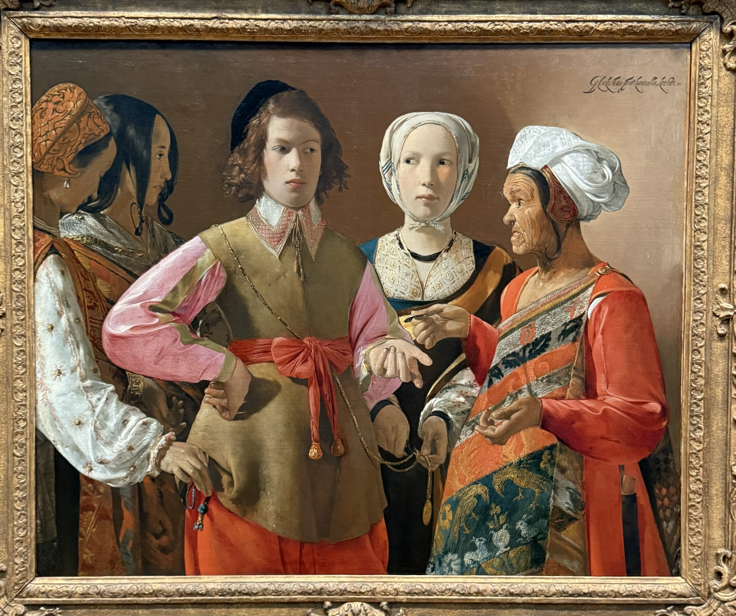 The Fortune Teller (c.1630) Georges De La Tour